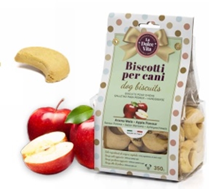 Picture of Apple-Flavored Dog Biscuits: A Crisp, Delicious Treat